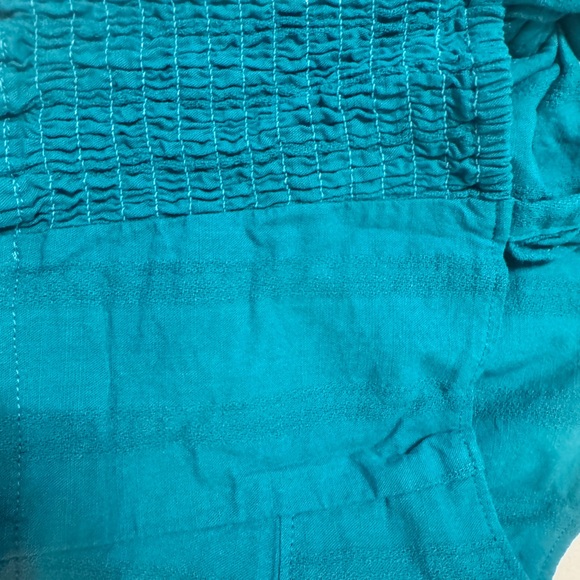 Express Turquoise Knotted Strap Top - Picture 6 of 7